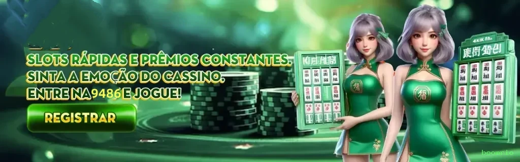 Slots no app boomrio mobile